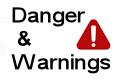 Palmerston Danger and Warnings